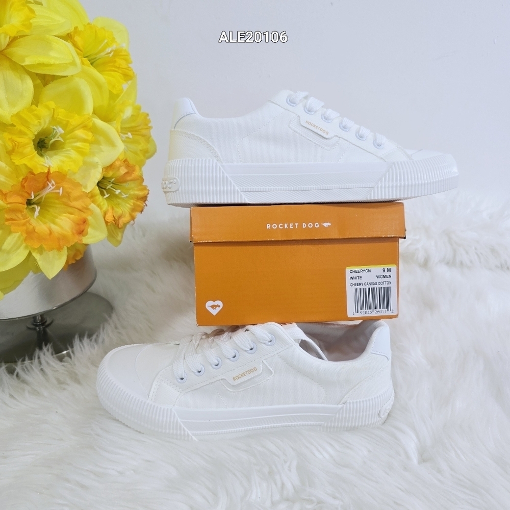 Rocket Dog Women's White Sneakers Size 9 New - Picture 7 of 7